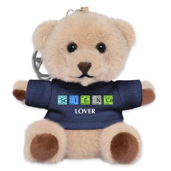 Science Motiv Nerd Humor - Teddy Schlüsselanhänger - Navy - Vorne