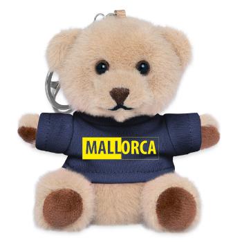 MALLorca im Kasten (gelb) - Teddy Schlüsselanhänger - Navy - Vorne