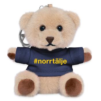 Norrtälje Sverige Sweden Schweden - Teddy Schlüsselanhänger - Navy - Vorne