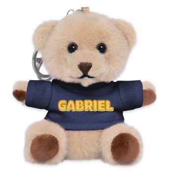 Gabriel als Vorname - Teddy Schlüsselanhänger - Navy - Vorne