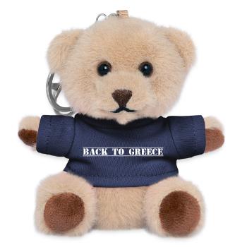 Greece Griechenland - Teddy Schlüsselanhänger - Navy - Vorne
