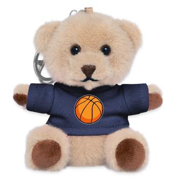 Basketball - Teddy Schlüsselanhänger - Navy - Vorne