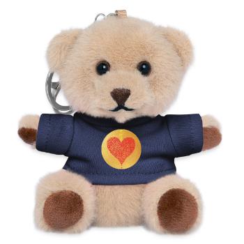 Herz der SeelenFülle - Sonja Ariel von Staden - Teddy Schlüsselanhänger - Navy - Vorne