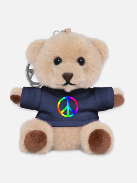 Peace - No war - Teddy Keyring - navy