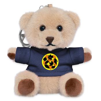 Autumn October Weather - Teddy Keyring - navy - Front