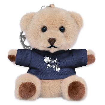 Chuchichästli typo | Chuchichäschtli  - Teddy Schlüsselanhänger - Navy - Vorne
