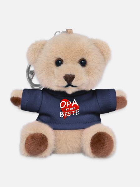 OPA IS DE BESTE - Teddy sleutelhanger - navy
