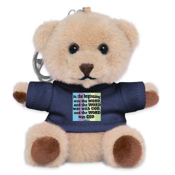 God is The Word - Teddy Keyring - navy - Front