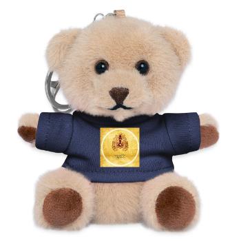 Jungfrau - Teddy Schlüsselanhänger - Navy - Vorne
