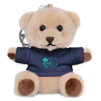 Gott hat uns keinen Geist der Furcht gegeben - Teddy Schlüsselanhänger - Navy - Vorne