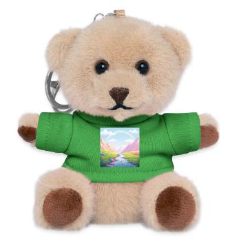 Nature Dream: Rainbow in the Mountains - Teddy Keyring - green - Front