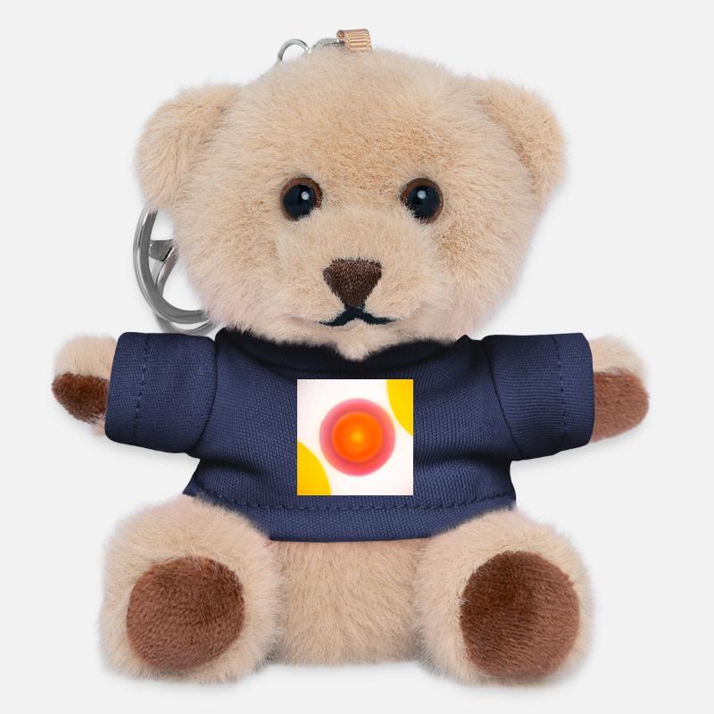 O_001 - Teddy Schlüsselanhänger - Navy
