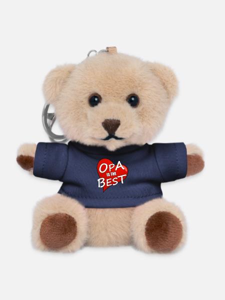 OPA IS DE BESTE - Teddy sleutelhanger - navy