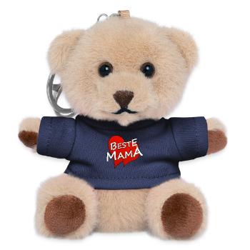 BESTE MAMA - Teddy Schlüsselanhänger - Navy - Vorne