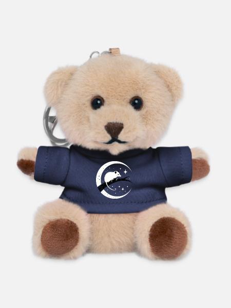 opossum - Teddy Keyring - navy