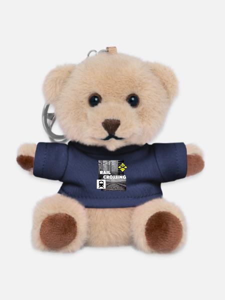 SPOORWEGOVERGANG - Teddy sleutelhanger - navy