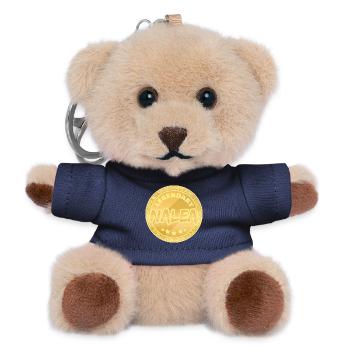 Cadeau pour Nalea - Porte-clés ourson - marine - Devant