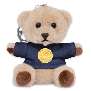 Gift idea Naima - Teddy Keyring - navy - Front