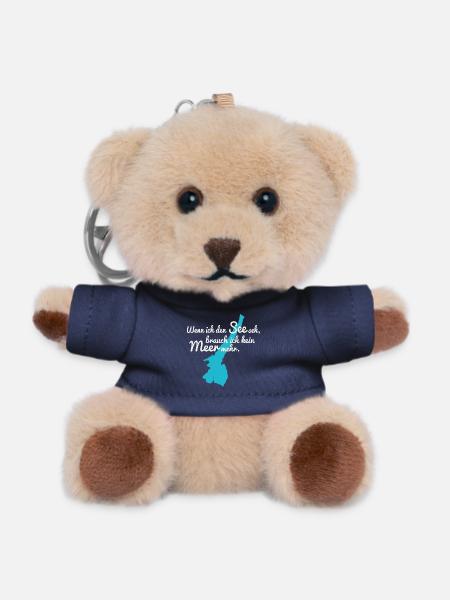 Gardasee Italien - Teddy Schlüsselanhänger - Navy