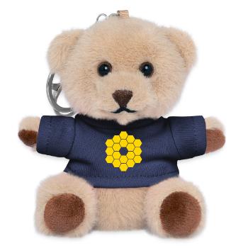 JWST - Teddy Schlüsselanhänger - Navy - Vorne