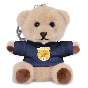 Holidays Corsica - Teddy Keyring - navy - Front