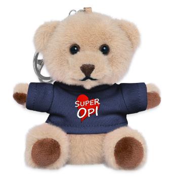 Super Opi - Teddy Keyring - navy - Front