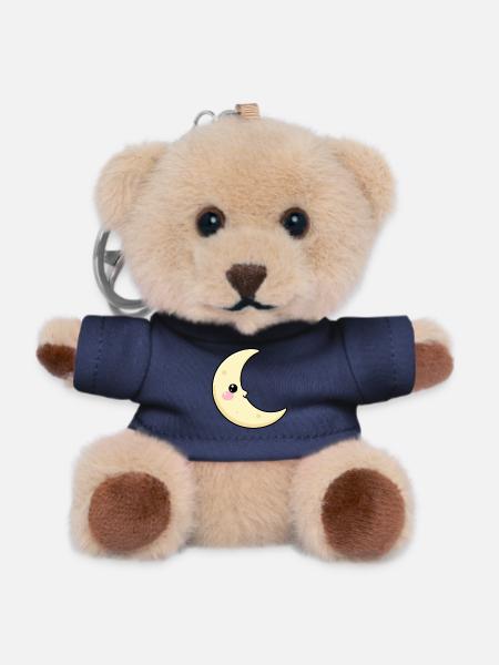 Mond - Teddy Schlüsselanhänger - Navy