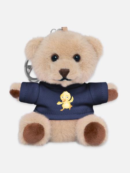fröhliches Küken - Teddy Schlüsselanhänger - Navy
