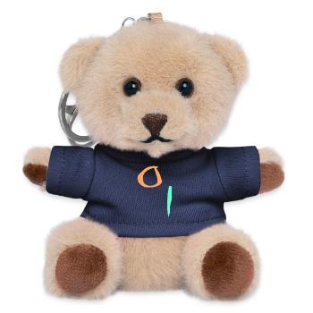 Minimal Abstract - Teddy Keyring - navy - Front
