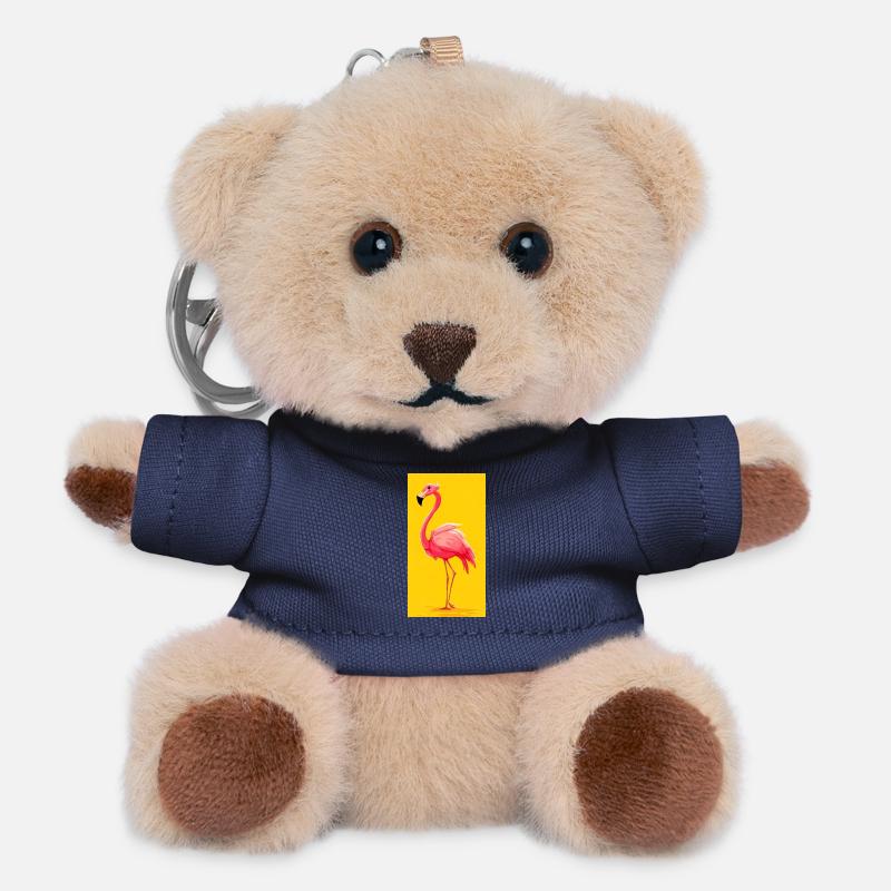 flamingo - Teddy Keyring - navy