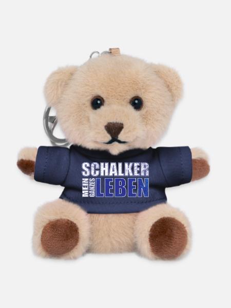 Schalker mein ganzes Leben - Teddy Schlüsselanhänger - Navy