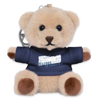 Nature is calling Winter Wonderland 2 - Teddy Schlüsselanhänger - Navy - Vorne