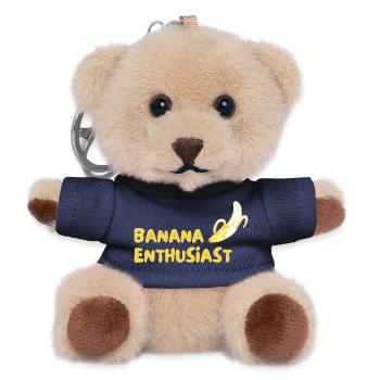 Banana Enthusiast Logo - Teddy Schlüsselanhänger - Navy - Vorne
