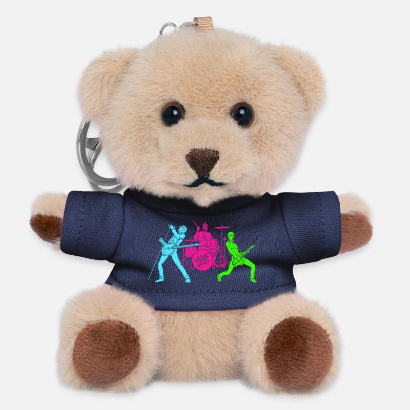 Mobile Devz Band - Band von Entwicklern - Teddy Schlüsselanhänger - Navy
