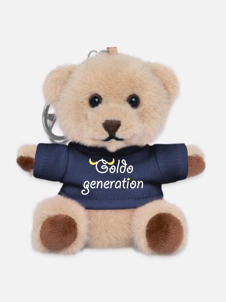 Goldo generation - Porte-clés ourson - marine