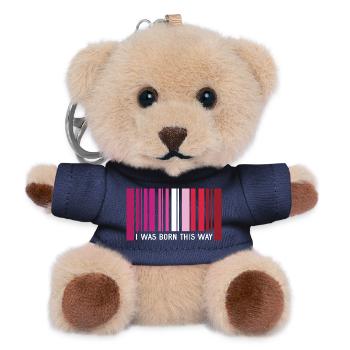 LGBT Pride Month - I Was Born This Way (Lesbian) - Teddy Keyring - navy - Front