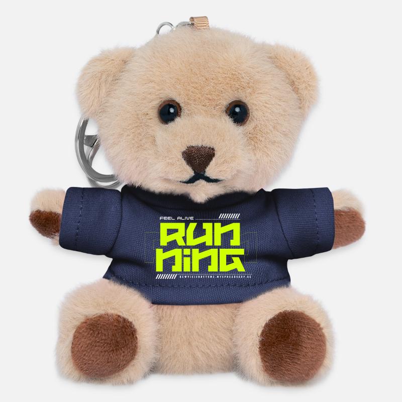 Feel Alive Running Neon - Teddy Keyring - navy