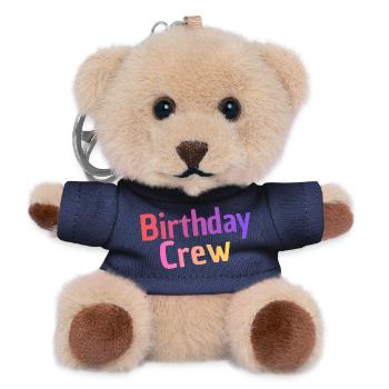 Birthday Crew - Teddy Keyring - navy - Front