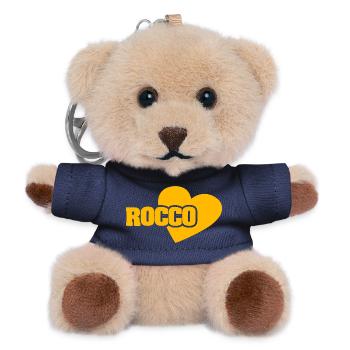 Rocco - Teddy Schlüsselanhänger - Navy - Vorne