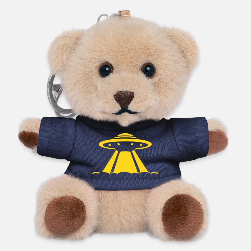 UFO - Teddy Schlüsselanhänger - Navy