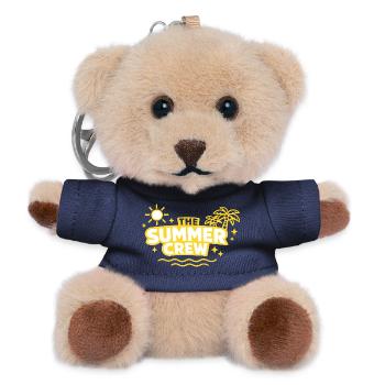 The Summer Crew: Sun Palm & Waves - Teddy Keyring - navy - Front
