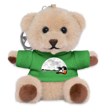 Gitarre Natur - Teddy Schlüsselanhänger - Grün - Vorne