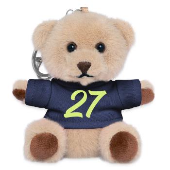 27- - Teddy Schlüsselanhänger - Navy - Vorne