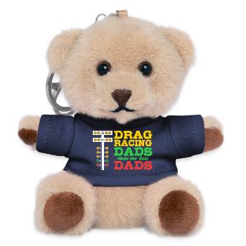 Drag Race Vater Papa Dad - Teddy Schlüsselanhänger - Navy - Vorne