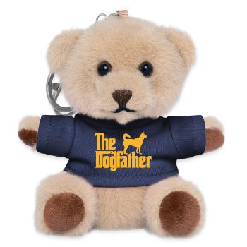 The Dogfather Dog - Teddy Keyring - navy - Front