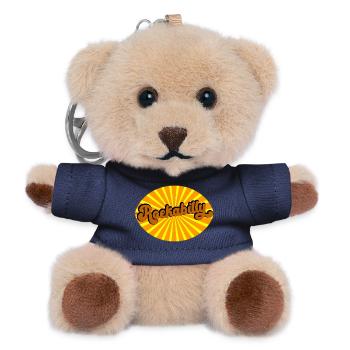 Rockabilly Vibes Retro - Teddy Keyring - navy - Front