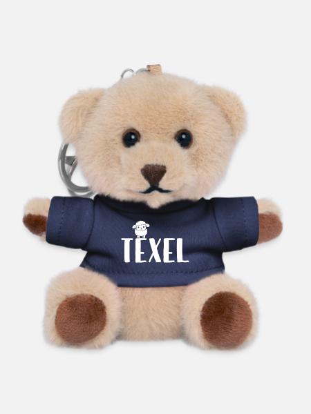 Süßes Schaf Texel - Teddy Schlüsselanhänger - Navy
