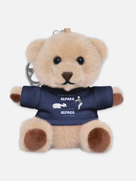 Alpaca hike - Teddy Keyring - navy