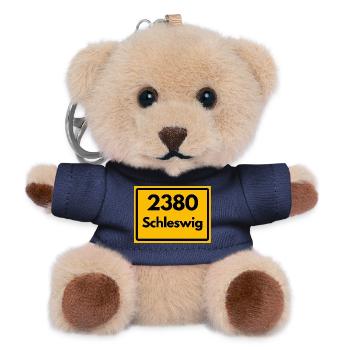 OLD POSTCODE POSTCODE RETRO 2380 SCHLESWIG – FJORD - Teddy Keyring - navy - Front