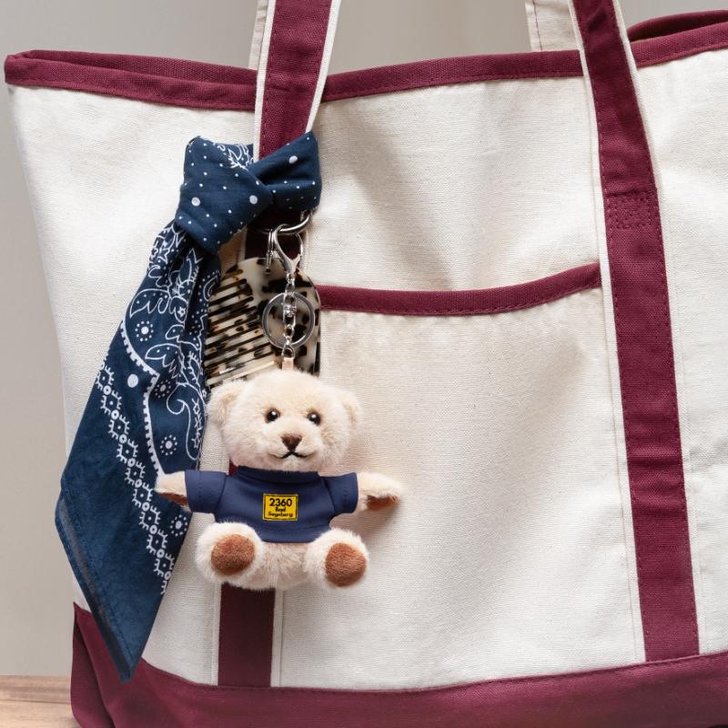 OLD POSTCODE POSTCODE RETRO 2360 BAD SEGEBERG Teddy Keyring